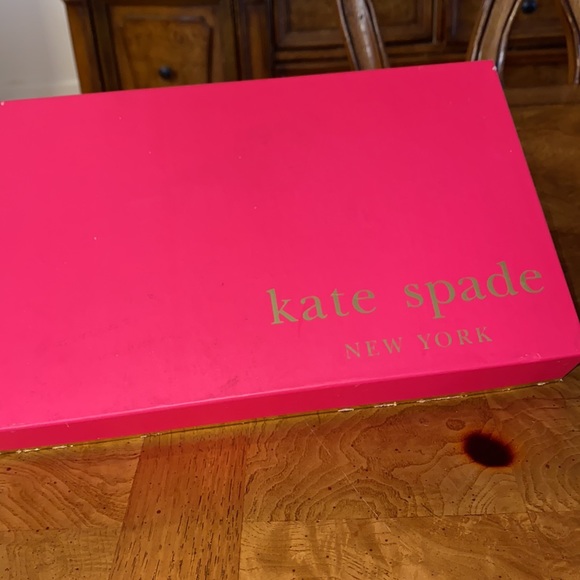 Kate Spade Sala Open Toe Heel, Fushia/ Satin/ Multi Glitter - Picture 6 of 7